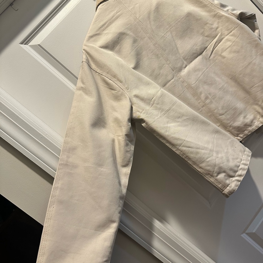 Carhartt Men's Beige Zip-Up Jacket - Picture 3 of 5